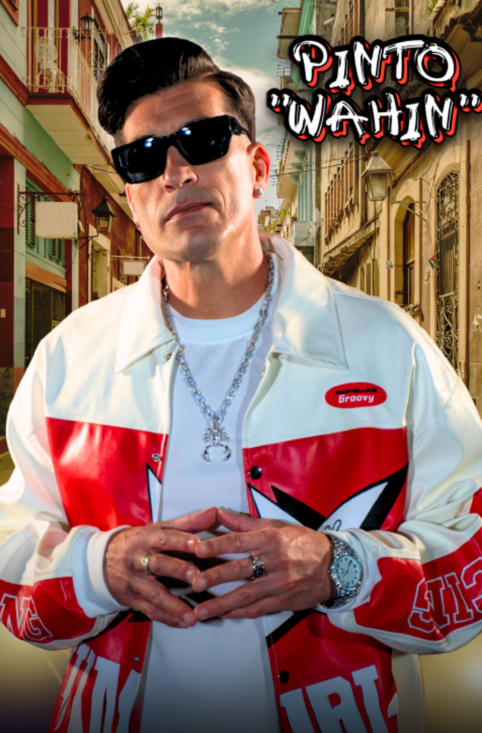 Cartel oficial del Espectáculo Pinto "Wahin" en directo.